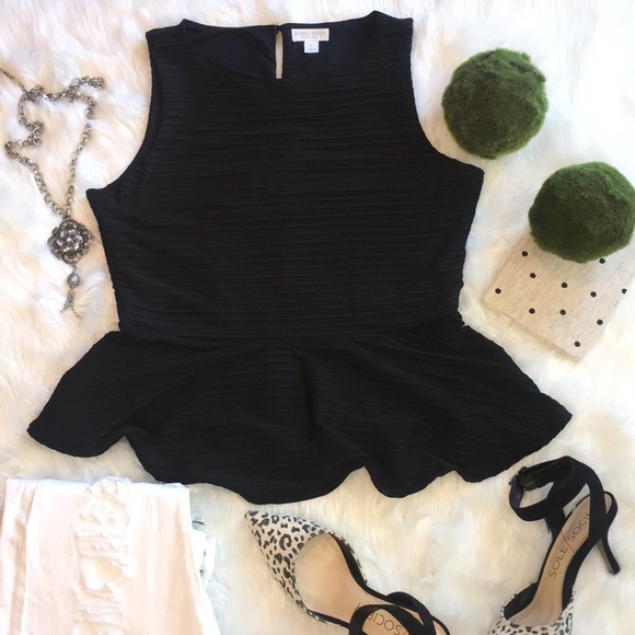 Bisou Bisou Tops - Classy. Black. Bisou Bisou. Office party?